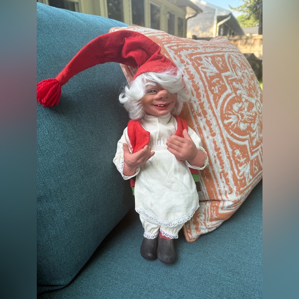 Vintage Arne Hasle Askim Norge Nordic Christmas Folklore NisseElf
Gnome Doll